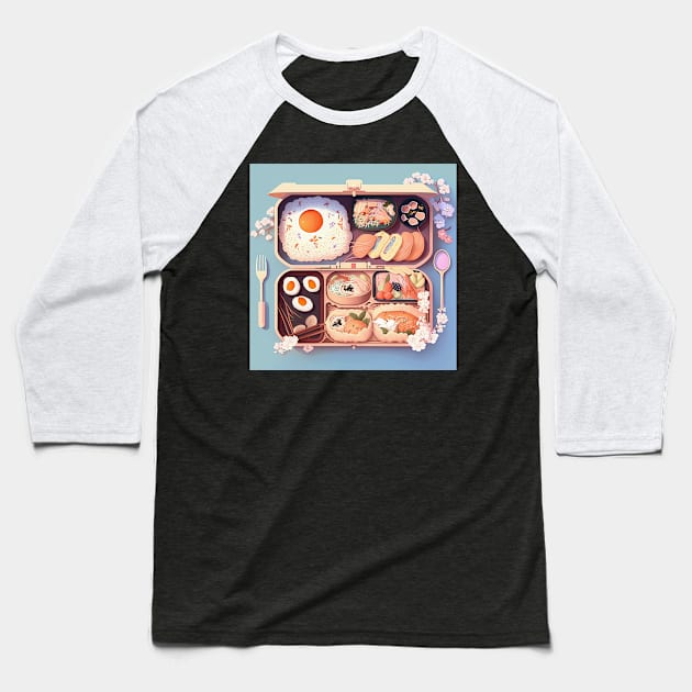 Bento box art Baseball T-Shirt by geekmethat